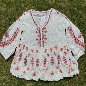 Free people tunic/ shirt-dress 🌺